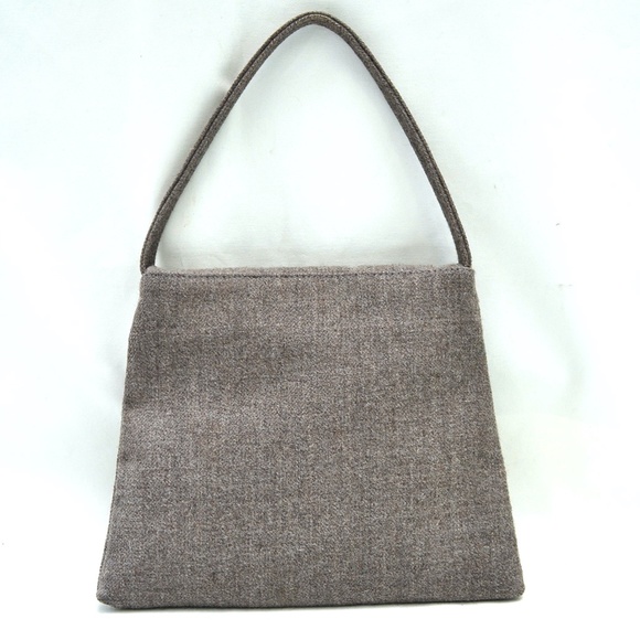 Brown Fabric Purse, DOLLARGRAND LONDON Purse, Designer Purse - Picture 2 of 4